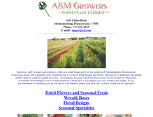 Tablet Screenshot of amgrowers.com